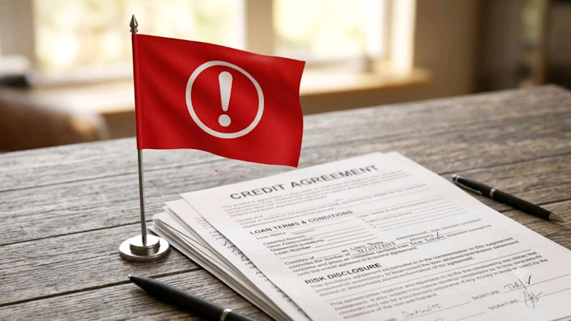 Warning signs of a bad credit loan scam