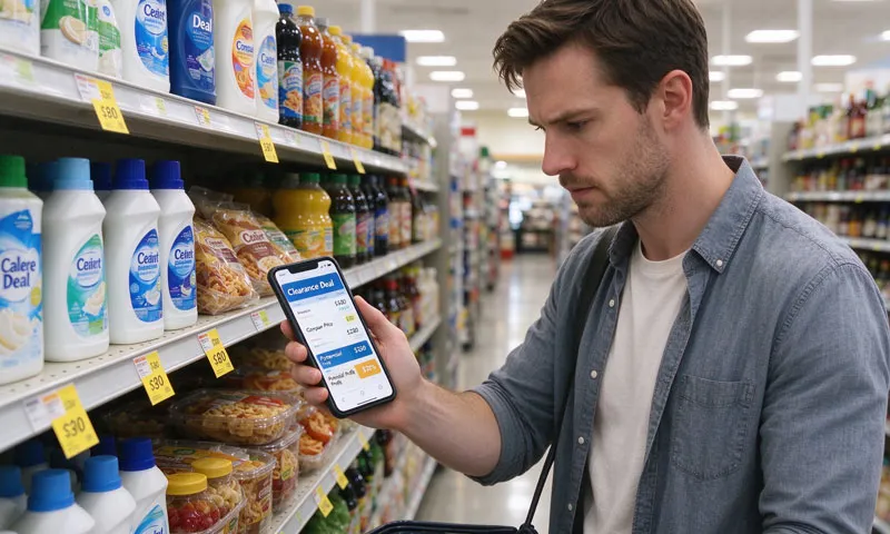 shopper scanning barcode for retail arbitrage deals